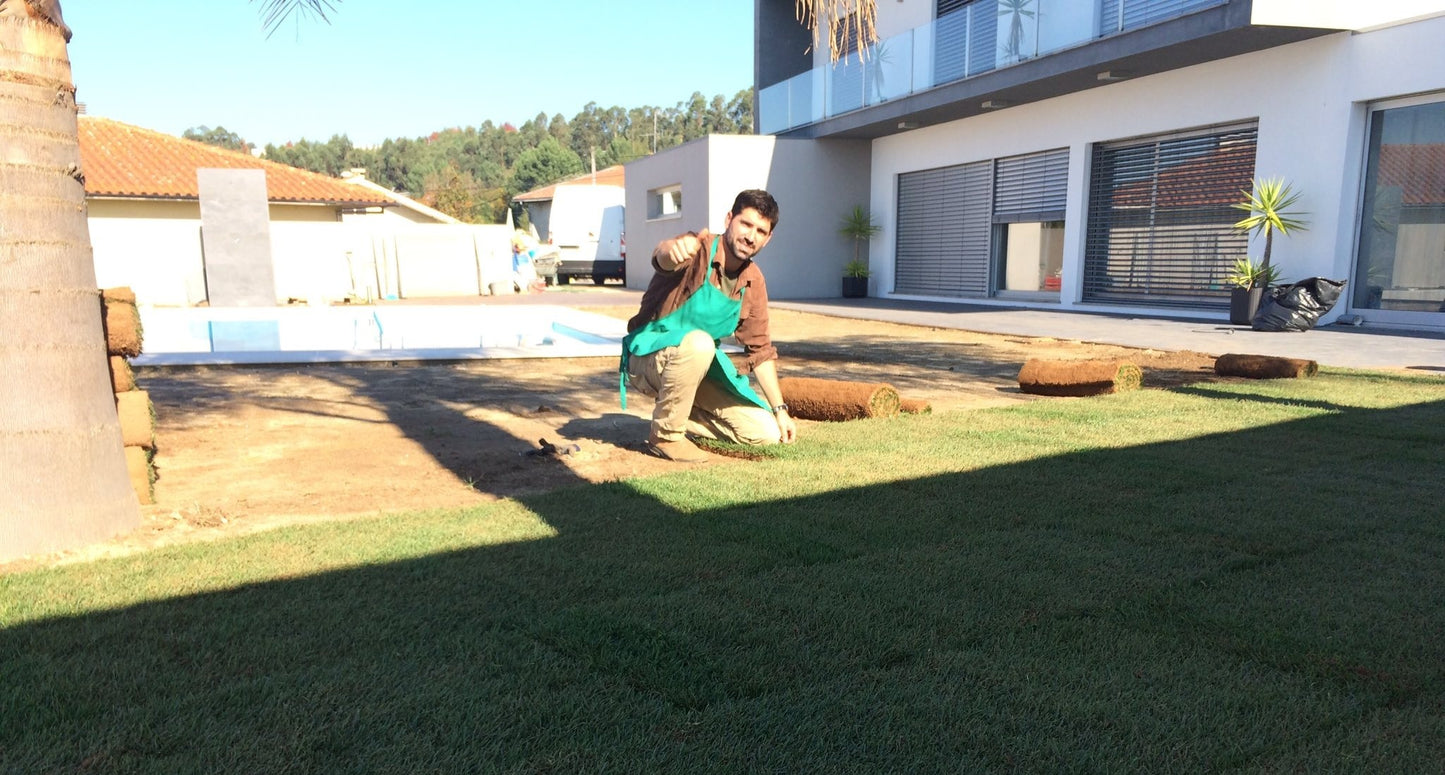 Relva em tapete natural / preço m2