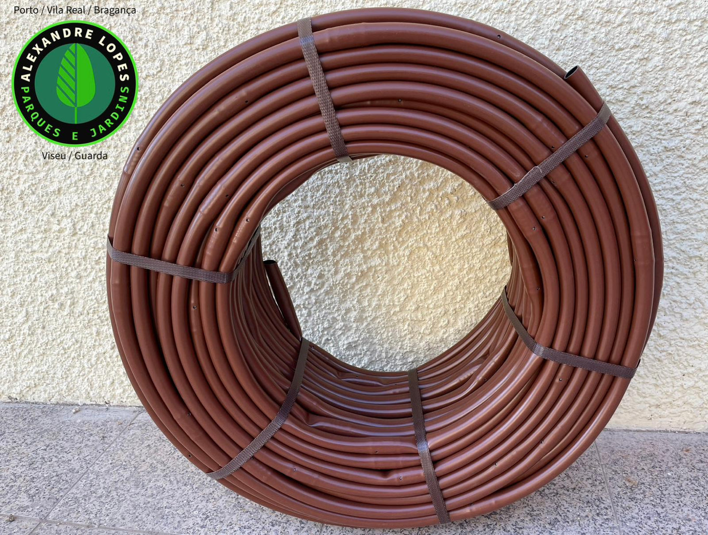 Tubo 16mm de Rega Gota-a-Gota com gotejadores 